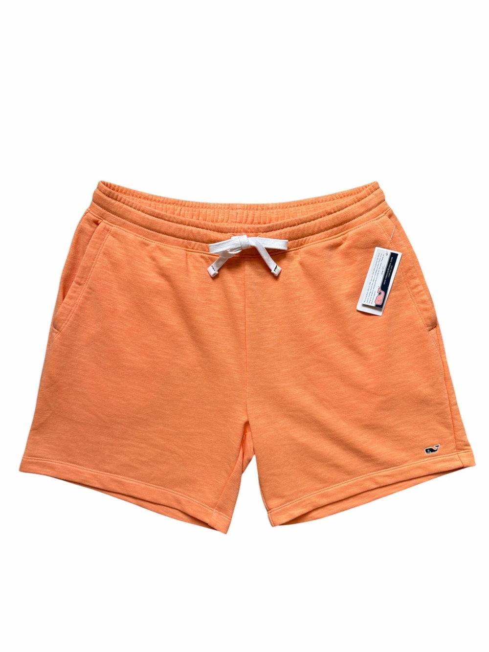 Vineyard Vines Men’s 7” Slub Knit Jetty Shorts Melon Size Large NWT